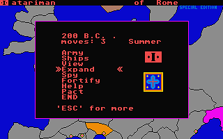 Caesar atari screenshot